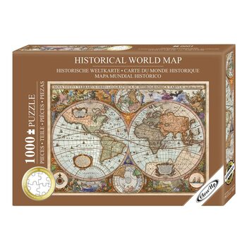 Puzzle Puzzle 1000 pcs - Historical World Map