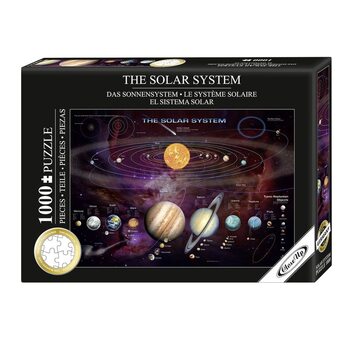 Palapeli Puzzle 1000 pcs - The Solar System