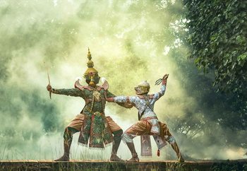 Quadro em vidro Battle