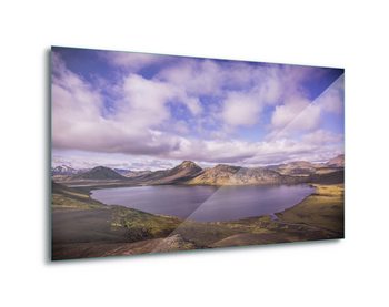 Quadro em vidro Lake View