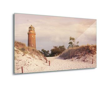 Quadro em vidro Pastel Lighthouse
