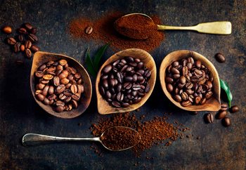 Quadro em vidro Rich Coffee