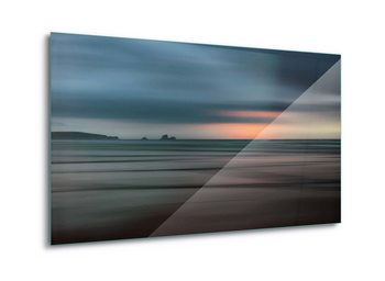 Quadro em vidro The Painted Beach