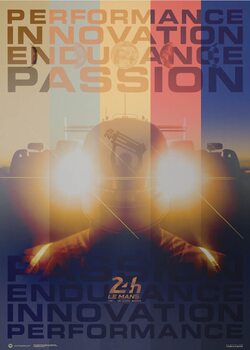 Impressão artística 24h Le Mans - Secondes - 2024