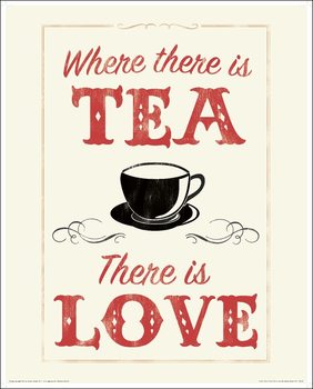 Reprodução do quadro Anthony Peters - Where There is Tea There is Love