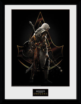Assassins Creed: Origins - Assassin Poster Emoldurado