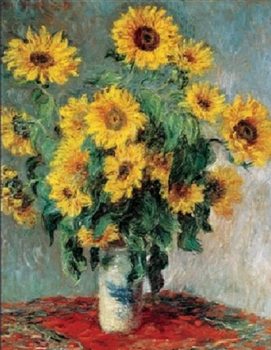 Reprodução do quadro Bouquet of Sunflowers, 1880-81