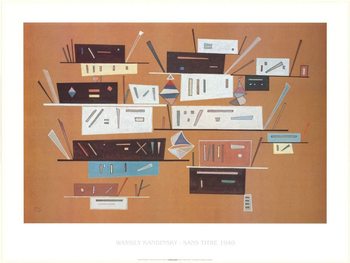 Reprodução do quadro Composition 1940