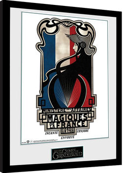 Fantastic Beasts 2 - Magiques de la France Poster Emoldurado