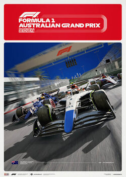 Impressão artística Formula 1® - Australian Grand Prix - 2024
