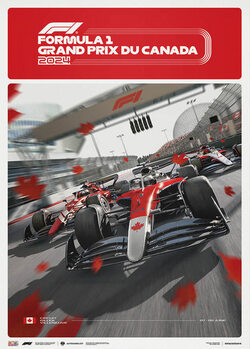 Impressão artística Formula 1 Grand Prix Du Canada 2024