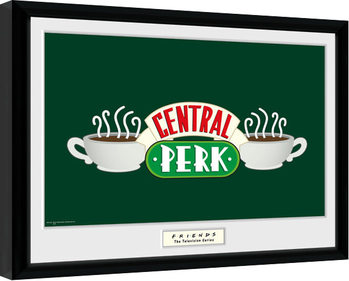 Friends - Central Perk Poster Emoldurado