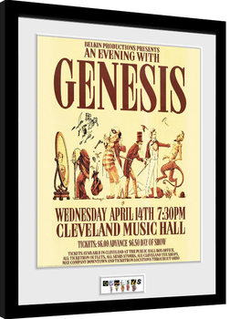 Genesis - Cleveland Poster Emoldurado