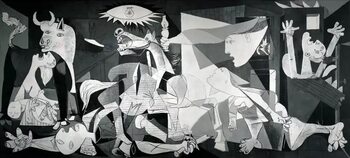 Reprodução do quadro Guernica, 1937