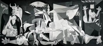 Reprodução do quadro Guernica