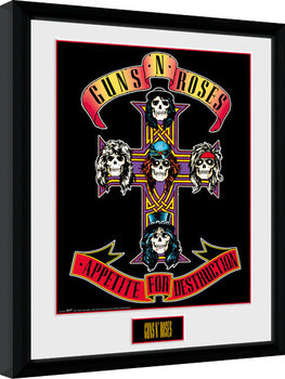 Guns N Roses - Appetite Poster Emoldurado