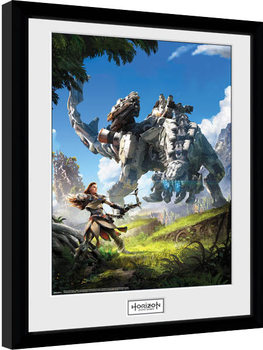 Horizon Zero Dawn - Key Art Poster Emoldurado