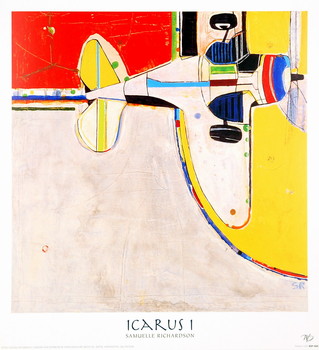 Impressão artística Icarus I
