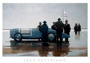 Reprodução do quadro Jack Vettriano - Pendine Beach