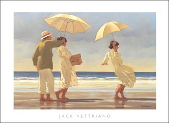 Reprodução do quadro Jack Vettriano - The Picnic Party