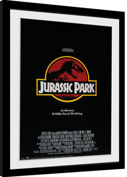 Jurassic Park - Key Art Poster Emoldurado