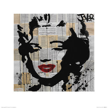 Reprodução do quadro Loui Jover - Marilyn