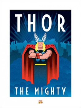 Reprodução do quadro Marvel Deco - Thor