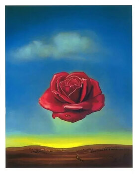 Reprodução do quadro Meditative Rose, 1958