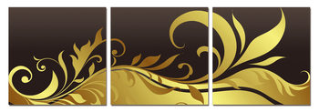 Quadro Modern Design - Black and Gold Ornament