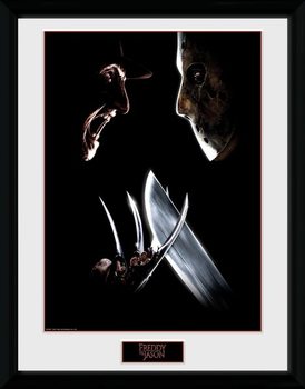 Nightmare On Elm Street - Face Off Poster Emoldurado