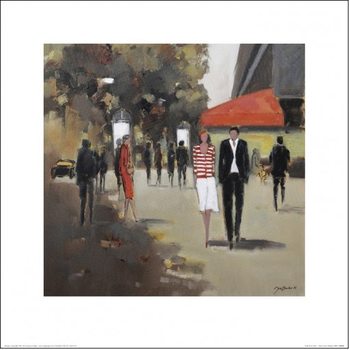 Reprodução do quadro Paris - Café De La Paix