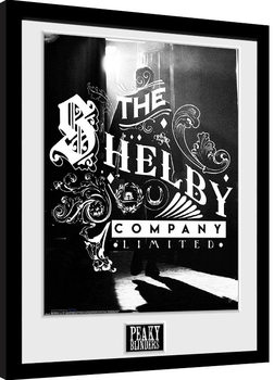 Peaky Blinders - Shelby Company Poster Emoldurado