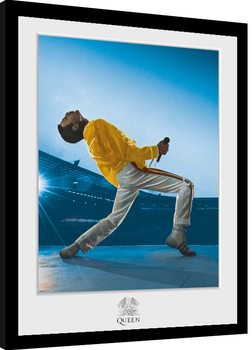 Queen - Wembley Poster Emoldurado