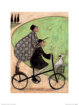 Impressão artística Sam Toft - Double Decker Bike