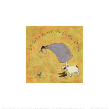 Impressão artística Sam Toft - Looking After The Small Things