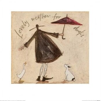 Impressão artística Sam Toft - Lovely Weather For Ducks