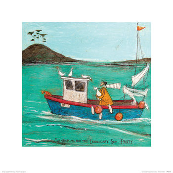 Reprodução do quadro Sam Toft - Searching For The Legendary Sea Pasty
