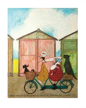 Reprodução do quadro Sam Toft - There may be Better Ways to Spend an Afternoon...