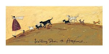 Impressão artística Sam Toft - Walking Down To Happiness