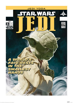 Reprodução do quadro Star Wars - Yoda World's Fate