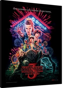 Stranger Things - Summer of 85 Poster Emoldurado