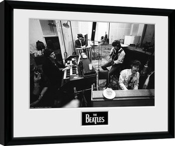 The Beatles - Studio Poster Emoldurado