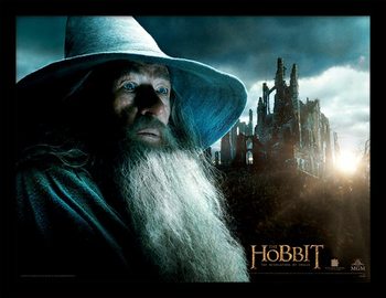 THE HOBBIT: THE DESOLATION OF SMAUG - gandalf Poster Emoldurado
