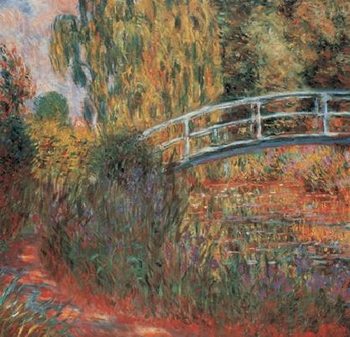 Reprodução do quadro The Japanese Bridge - The Japanese Footbridge, 1899