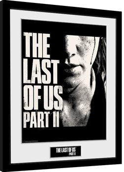 The Last Of Us Part 2 - Face Poster Emoldurado