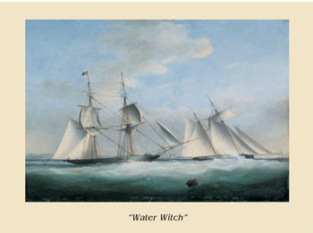 Reprodução do quadro The Ship Water Witch
