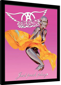 Poster Emoldurado Aerosmith - Just Push Play