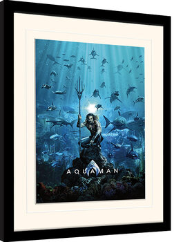 Poster Emoldurado Aquaman - Teaser