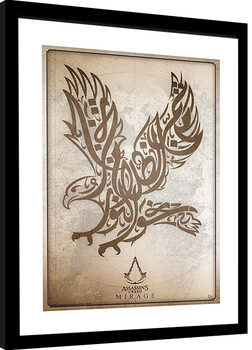 Poster Emoldurado Assassin's Creed: Mirage - Eagle