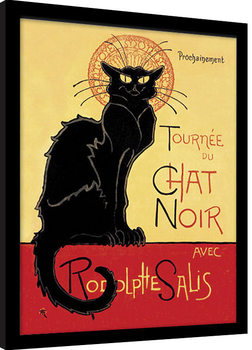 Poster Emoldurado Chat Noir